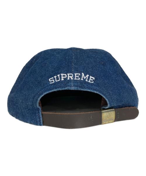 SUPREME（シュプリーム）Supreme (シュプリーム) Washed Denim S Logo 6-Panelキャップ インディゴの古着・服飾アイテム