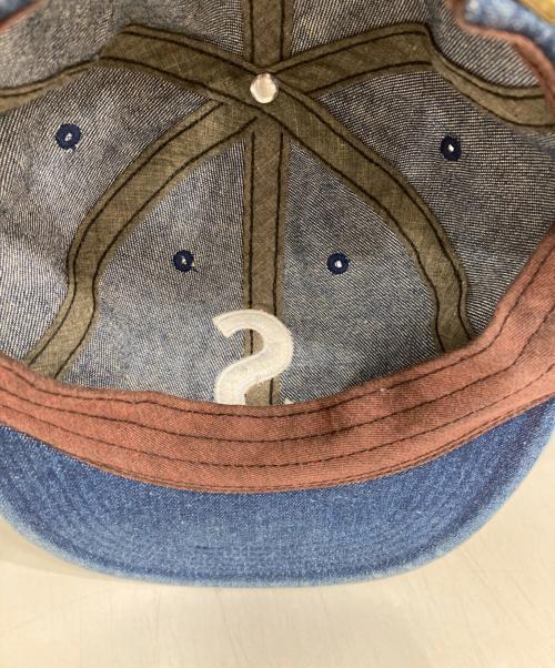 SUPREME（シュプリーム）Supreme (シュプリーム) Washed Denim S Logo 6-Panelキャップ インディゴの古着・服飾アイテム