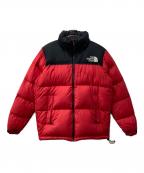 THE NORTH FACEザ ノース フェイス）の古着「ヌプシジャケット/ダウンジャケット」｜レッド