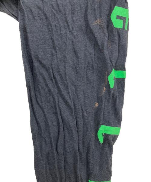 DIESEL（ディーゼル）DIESEL (ディーゼル) 変形レイヤードロングスリーブカットソー ブラック サイズ:XXSの古着・服飾アイテム