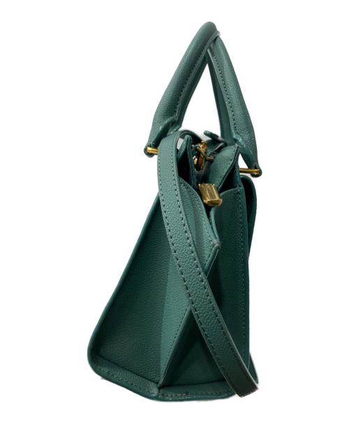 CHARLES & KEITH（チャールズアンドキース）CHARLES & KEITH (チャールズアンドキース) 2WAYショルダーバッグ/Huxley ハクスリートラペーズ トートバッグ グリーンの古着・服飾アイテム