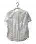 BEAMS F (ビームスエフ) COOL MAX カラミ ショートスリーブ/ボタンダウンシャツ ホワイト サイズ:S：5000円