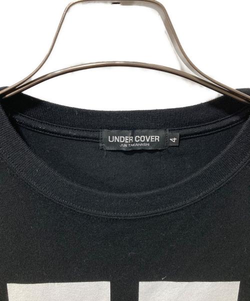 UNDERCOVER（アンダーカバー）UNDERCOVER (アンダーカバー) プリントTシャツ ブラック サイズ:4の古着・服飾アイテム