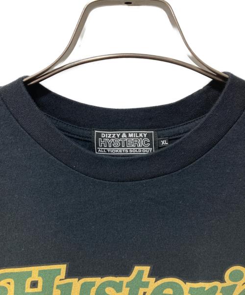 Hysteric Glamour（ヒステリックグラマー）Hysteric Glamour (ヒステリックグラマー) DAYDREAM WOMAN Tシャツ/プリントTシャツ ブラック サイズ:XLの古着・服飾アイテム