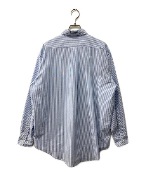 L.L.Bean（エルエルビーン）L.L.Bean (エルエルビーン) ストライプBDシャツ ブルー サイズ:Sの古着・服飾アイテム