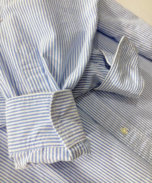 L.L.Bean（エルエルビーン）L.L.Bean (エルエルビーン) ストライプBDシャツ ブルー サイズ:Sの古着・服飾アイテム