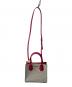 MICHAEL KORS (マイケルコース) 2WAYショルダーバッグ ホワイト×ピンク：9000円