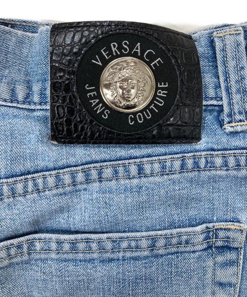 VERSACE JEANS COUTURE（ヴェルサーチ ジーンズクチュール）VERSACE JEANS COUTURE (ヴェルサーチ ジーンズクチュール) デニムパンツ インディゴ サイズ:印字消えの古着・服飾アイテム