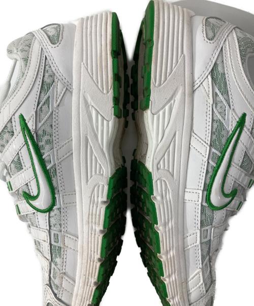 NIKE（ナイキ）NIKE (ナイキ) W P-6000 ホワイト×グリーン サイズ:24.5ｃｍの古着・服飾アイテム