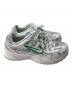中古・古着 NIKE (ナイキ) W P-6000 ホワイト×グリーン サイズ:24.5ｃｍ：5000円
