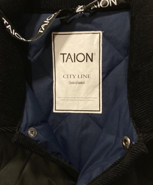 TAION（タイオン）TAION (タイオン) キルティングコート ブラック サイズ:Mの古着・服飾アイテム