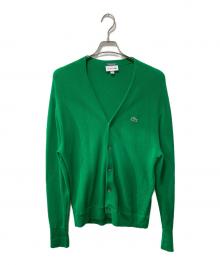 LACOSTE（ラコステ）の古着「カーディガン」｜グリーン
