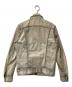 DIESEL (ディーゼル) ジップデニムジャケット ベージュ サイズ:S：7000円