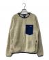 Patagonia（パタゴニア）の古着「ロス ガトス クルー/フリースプルオーバー」｜ベージュ