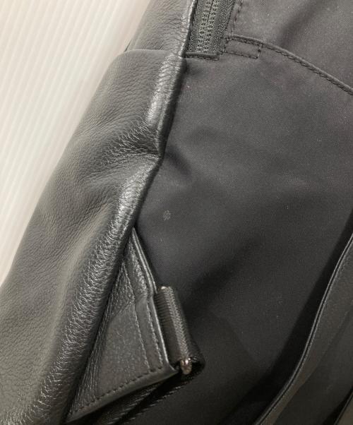 EAR（イア）EAR (イア) レザーリュック ブラックの古着・服飾アイテム