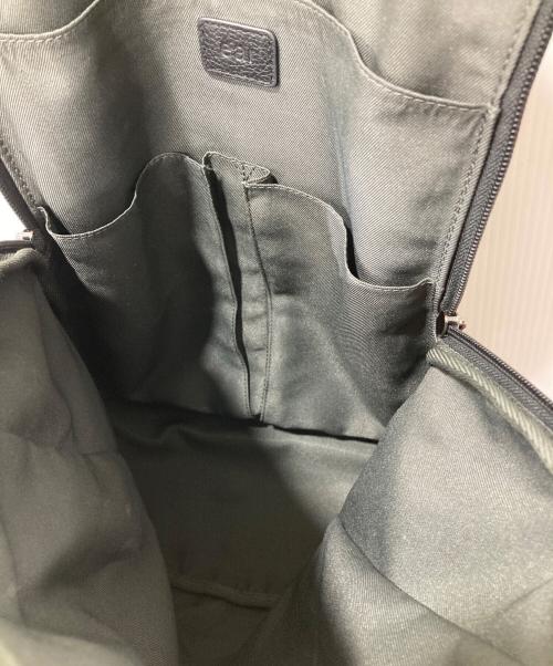 EAR（イア）EAR (イア) レザーリュック ブラックの古着・服飾アイテム