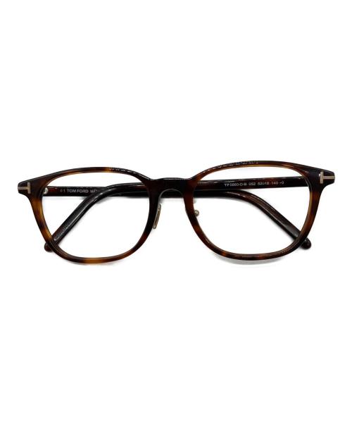 TOM FORD（トムフォード）TOM FORD (トムフォード) サングラス/ウェリントンシェイプ/日本企画モデル ブラウン サイズ:52-18-140の古着・服飾アイテム