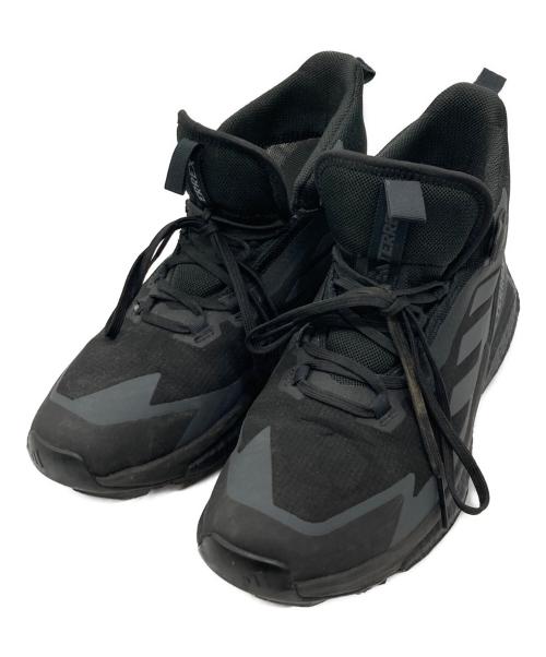 adidas（アディダス）adidas (アディダス) TERREX/ハイカットスニーカー/ FREE HIKER 2.0 ブラック サイズ:26の古着・服飾アイテム
