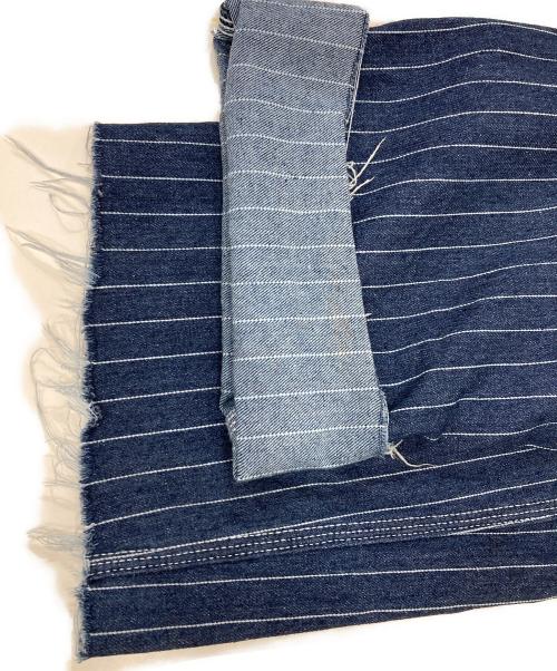 OKONKWO（オコンクウォ）okonkwo (オコンクウォ) シンチバックデニムパンツ インディゴ サイズ:Sの古着・服飾アイテム