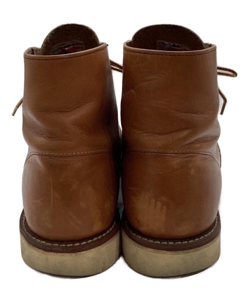 RED WING（レッドウィング）RED WING (レッドウィング) 6インチプレーントゥブーツ /D/USA製 ブラウン サイズ:USA：7Dの古着・服飾アイテム