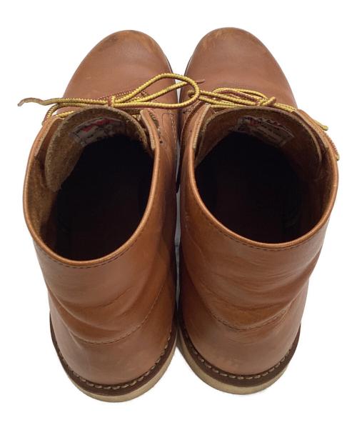 RED WING（レッドウィング）RED WING (レッドウィング) 6インチプレーントゥブーツ /D/USA製 ブラウン サイズ:USA：7Dの古着・服飾アイテム