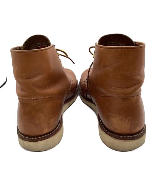 RED WING（レッドウィング）RED WING (レッドウィング) 6インチプレーントゥブーツ /D/USA製 ブラウン サイズ:USA：7Dの古着・服飾アイテム