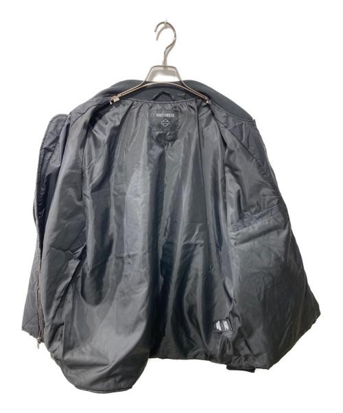 HARLEY-DAVIDSON（ハーレーダビッドソン）HARLEY-DAVIDSON (ハーレーダビッドソン) オールドイングリッシュスタックBar & Shieldジャケット/キルティングジャケット ブラック サイズ:XLの古着・服飾アイテム