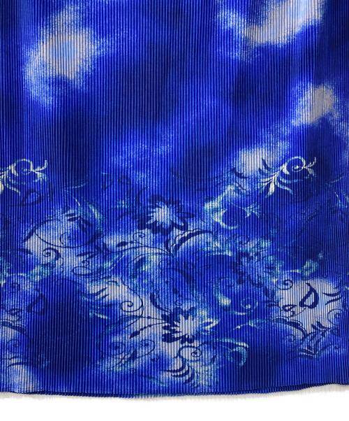 ISSEY MIYAKE FETE（イッセイミヤケフェット）ISSEY MIYAKE FETE (イッセイミヤケフェット) プリーツスカート ブルー サイズ:02の古着・服飾アイテム