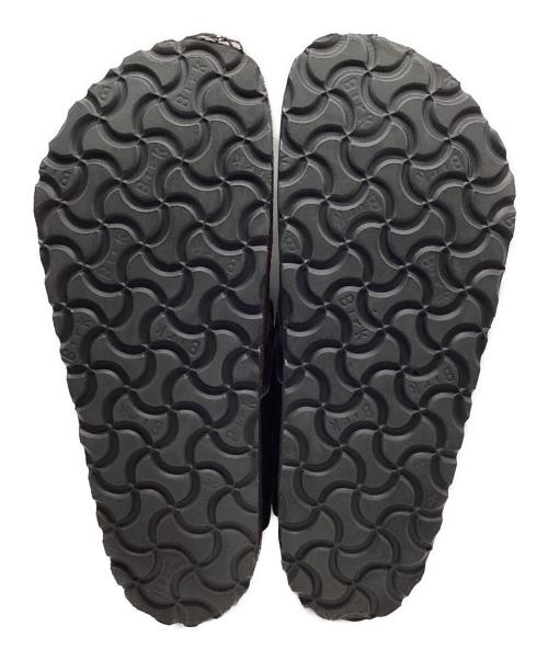 BIRKENSTOCK（ビルケンシュトック）BIRKENSTOCK (ビルケンシュトック) レザーサンダル/ギゼ フラワー エンベリッシュメント ブラウン サイズ:36の古着・服飾アイテム