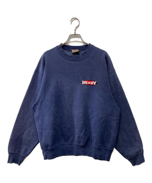 HEAVY（ヘビー）HEAVY (ヘビー) 90s－00s/スウェット/ナス紺/USA製 ネイビー サイズ:Mの古着・服飾アイテム