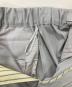 中古・古着 yori (ヨリ) 25SS/スラックス/ウエストリボンダブルタックパンツ グレー サイズ:34：14000円