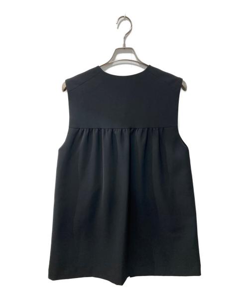 Sono（ソーノ）Sono (ソーノ) ロングジレ ブラック サイズ:1の古着・服飾アイテム
