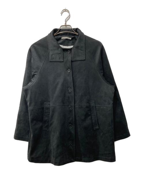 KBF（ケービーエフ）KBF (ケービーエフ) ピーチスキンカバーオール ブラック サイズ:FREEの古着・服飾アイテム
