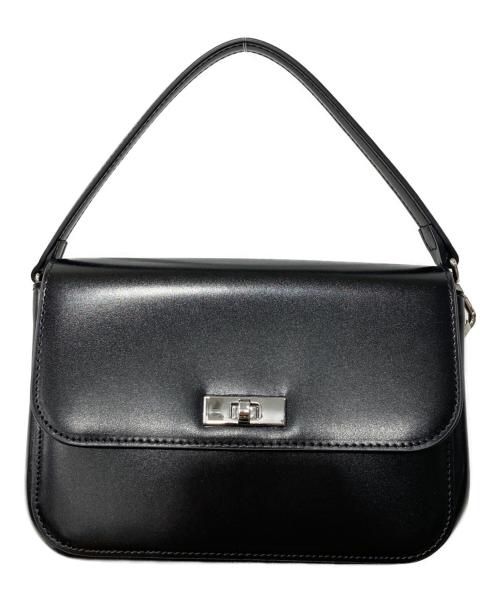UNITED ARROWS TOKYO（ユナイテッドアローズトウキョウ）UNITED ARROWS TOKYO (ユナイテッドアローズトウキョウ) フラップコンパートメント/2WAYショルダーバッグ ブラックの古着・服飾アイテム
