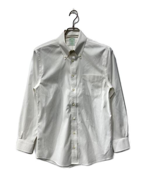 BROOKS BROTHERS（ブルックスブラザーズ）BROOKS BROTHERS (ブルックスブラザーズ) ボタンダウンシャツ ホワイト サイズ:14　の古着・服飾アイテム