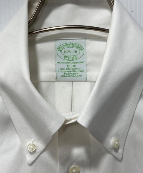 BROOKS BROTHERS（ブルックスブラザーズ）BROOKS BROTHERS (ブルックスブラザーズ) ボタンダウンシャツ ホワイト サイズ:14　の古着・服飾アイテム