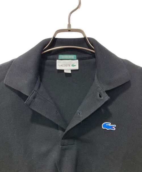 LACOSTE（ラコステ）LACOSTE (ラコステ) ポロシャツ ブラック サイズ:XXSの古着・服飾アイテム