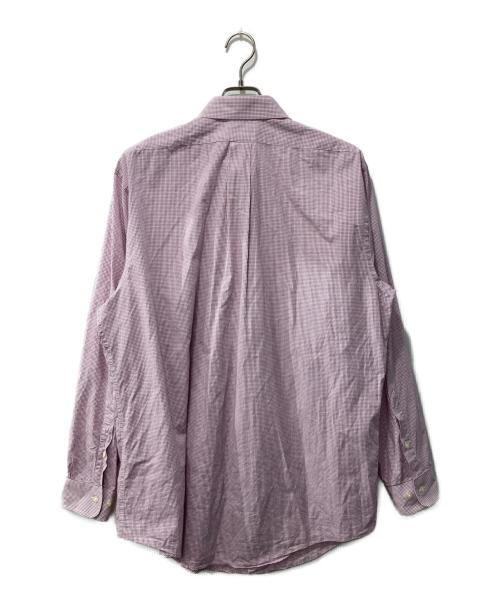 BROOKS BROTHERS 346（ブルックスブラザーズ 346）BROOKS BROTHERS 346 (ブルックスブラザーズ 346) チェックシャツ レッド サイズ:17の古着・服飾アイテム