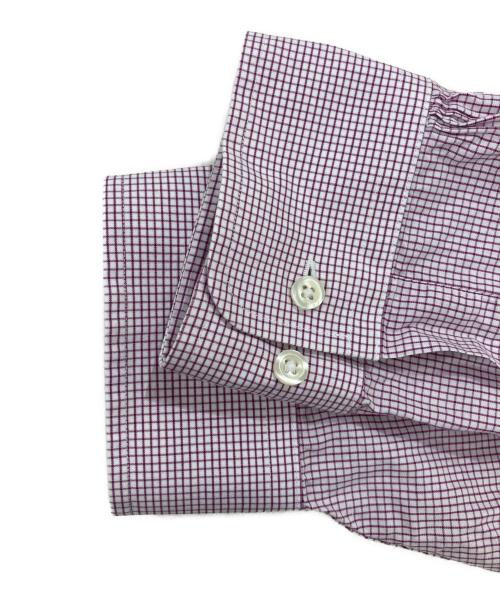BROOKS BROTHERS 346（ブルックスブラザーズ 346）BROOKS BROTHERS 346 (ブルックスブラザーズ 346) チェックシャツ レッド サイズ:17の古着・服飾アイテム
