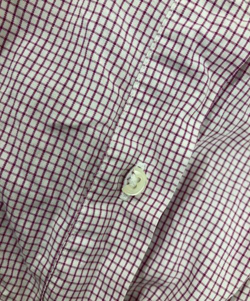 BROOKS BROTHERS 346（ブルックスブラザーズ 346）BROOKS BROTHERS 346 (ブルックスブラザーズ 346) チェックシャツ レッド サイズ:17の古着・服飾アイテム