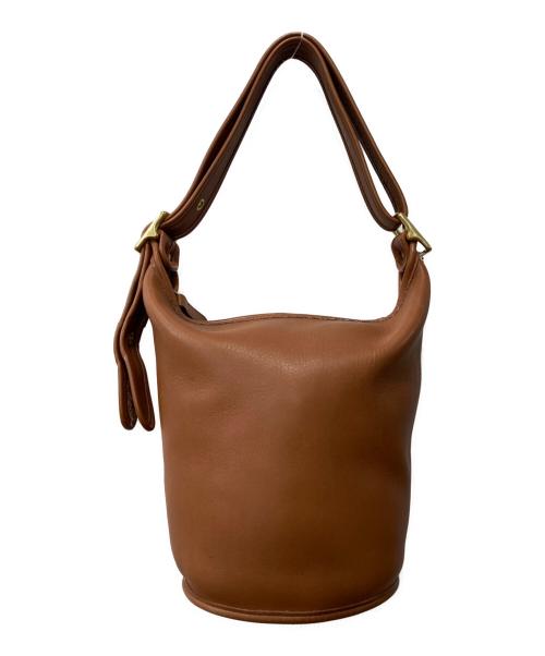 COACH（コーチ）COACH (コーチ) バケツ型ショルダーバッグ ブラウンの古着・服飾アイテム