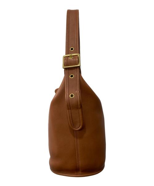COACH（コーチ）COACH (コーチ) バケツ型ショルダーバッグ ブラウンの古着・服飾アイテム