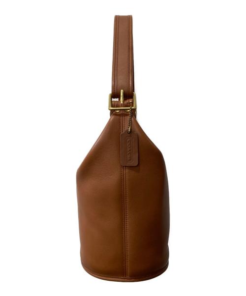 COACH（コーチ）COACH (コーチ) バケツ型ショルダーバッグ ブラウンの古着・服飾アイテム