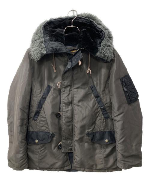 UNITED CARR（ユナイテッドカー）UNITED CARR (ユナイテッドカー) N-3B/フライトジャケット グレー サイズ:Mの古着・服飾アイテム
