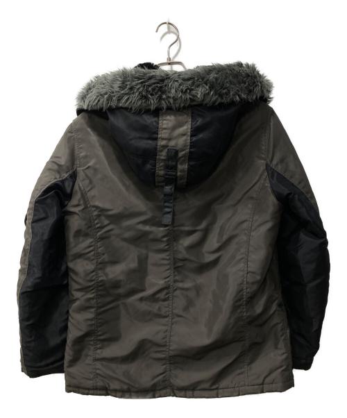 UNITED CARR（ユナイテッドカー）UNITED CARR (ユナイテッドカー) N-3B/フライトジャケット グレー サイズ:Mの古着・服飾アイテム