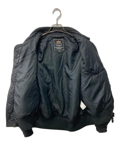 AVIREX（アヴィレックス）AVIREX (アヴィレックス) フライトジャケット ブラック サイズ:Sの古着・服飾アイテム