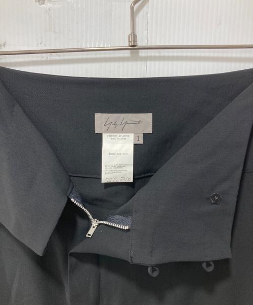 YOHJI YAMAMOTO（ヨウジヤマモト）YOHJI YAMAMOTO (ヨウジヤマモト) ロングタイトスカート ブラック サイズ:1の古着・服飾アイテム
