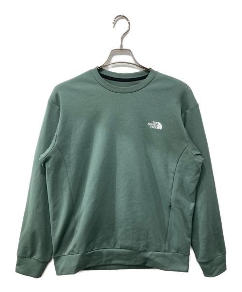 THE NORTH FACE（ザ ノース フェイス）THE NORTH FACE (ザ ノース フェイス) モーションクルー グリーン サイズ:Lの古着・服飾アイテム