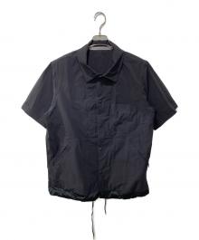 GRAMICCI×FREAK'S STORE（グラミチ×フリークスストア）の古着「オープンカラー ナイロンギミックシャツ」｜ブラック