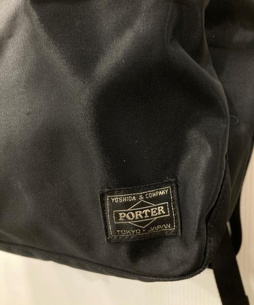 PORTER（ポーター）PORTER (ポーター) TIMEデイパック ブラックの古着・服飾アイテム